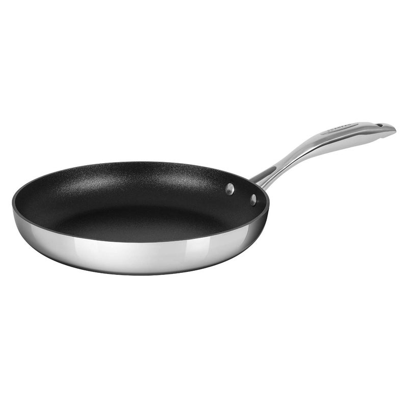 Scanpan HaptIQ 11 inch Stainless Steel-Aluminum Nonstick Fry Pan â€“ Compatible with All Cooktops, Induction Ready, Metal Utensil Safe, Oven Safe to 500Â°F, Dishwasher Safe - Image 1